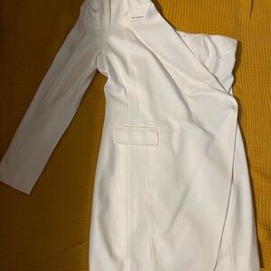 Elegant White Women's Dress